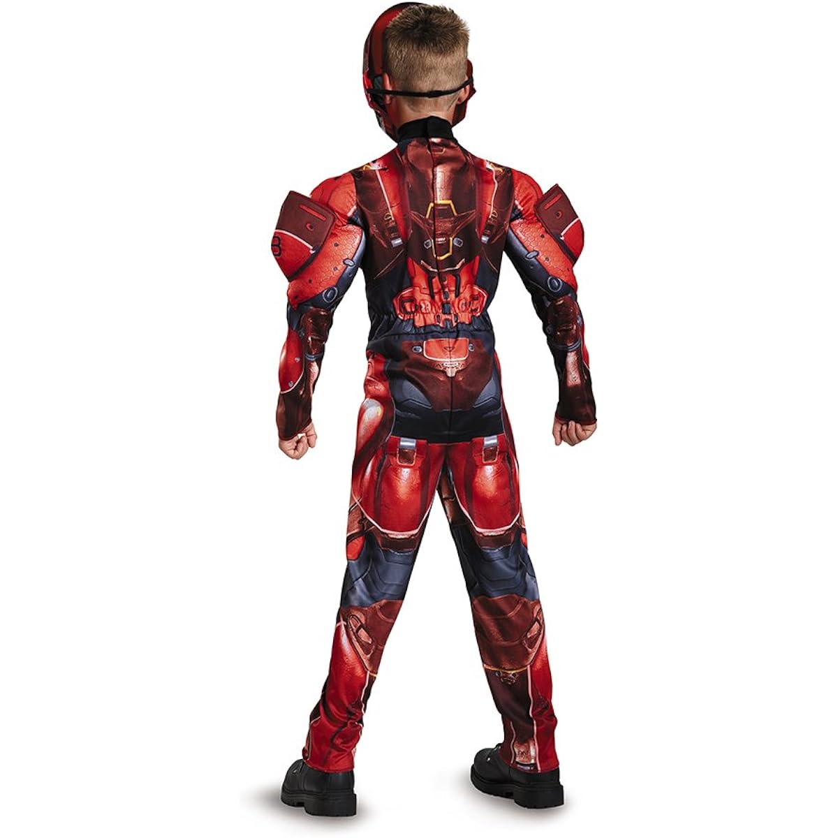 Disguise Red Spartan Classic Muscle Halo Microsoft Costume X-Large/14-16 Red 97542J