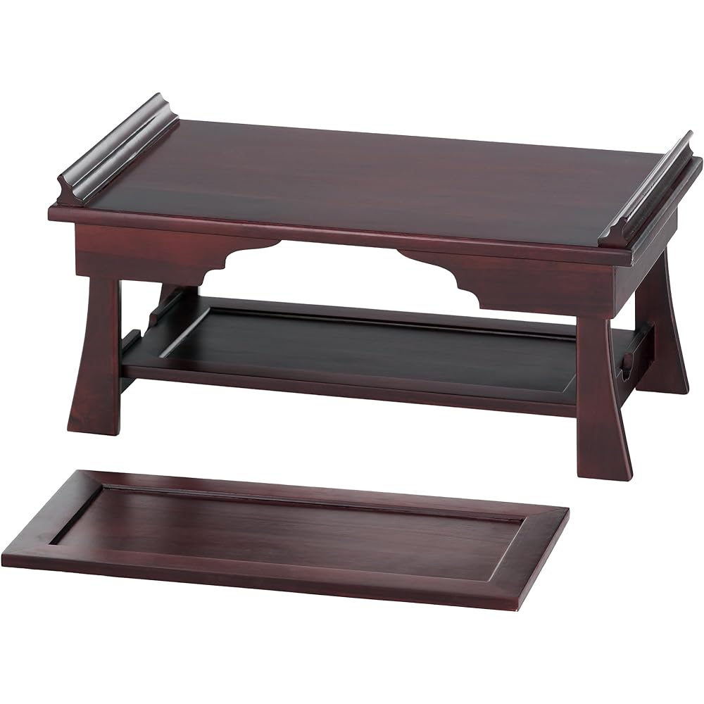 Takeda Corporation/Offering Table/[Foldable Offering Table] 60 x 35 x 28cm/Brown (OBTB60)