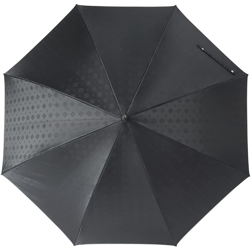 [mira schon] MOONBAT Long Umbrella Umbrella [Gift] 60cm Women's Jacquard 10912 Black