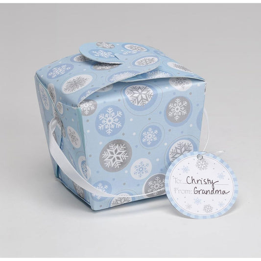 4 Pint Treat Pail, Snowflake