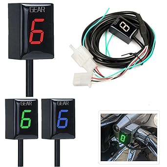 Speed display meter CBR250R CB 400 SF VFR 750 800 CBR900RR CB600F CBF600 CBR 600 F Hornet F4 F4i FS GL1800 Gear indicator for speed display
