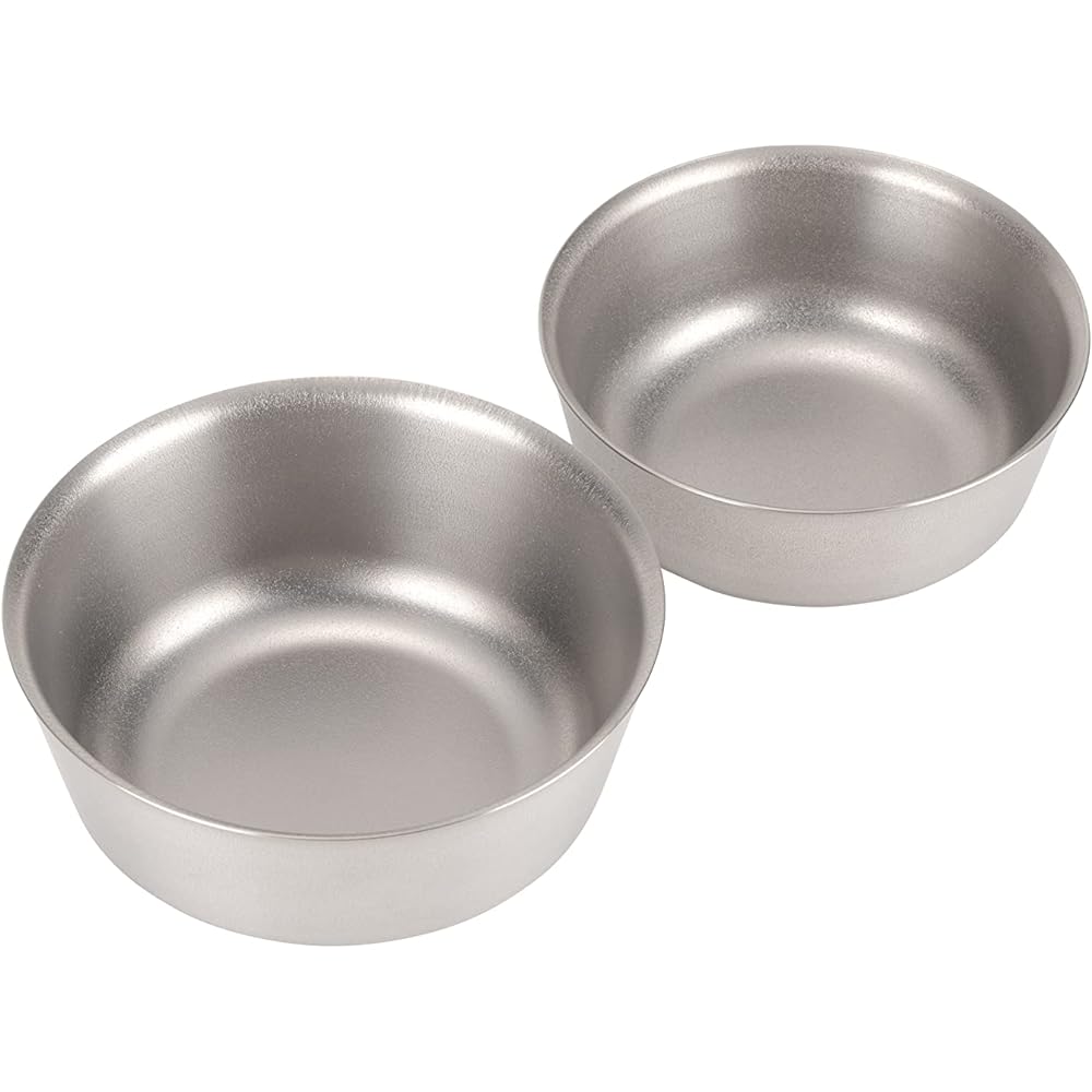 Snow Peak Titanium Double Bowl