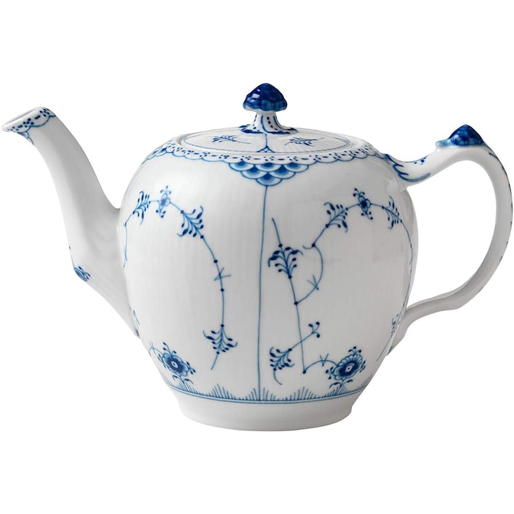 [Regular Imported Product] Royal Copenhagen Blue Fluted Half Lace Creamer White L Wedding Gift 1017213