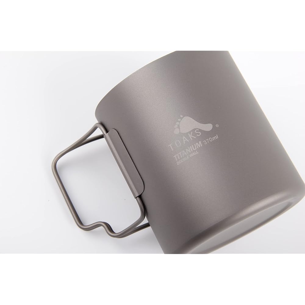 TOAKS Titanium 370ml 450ml Double Wall Cup (370ml)