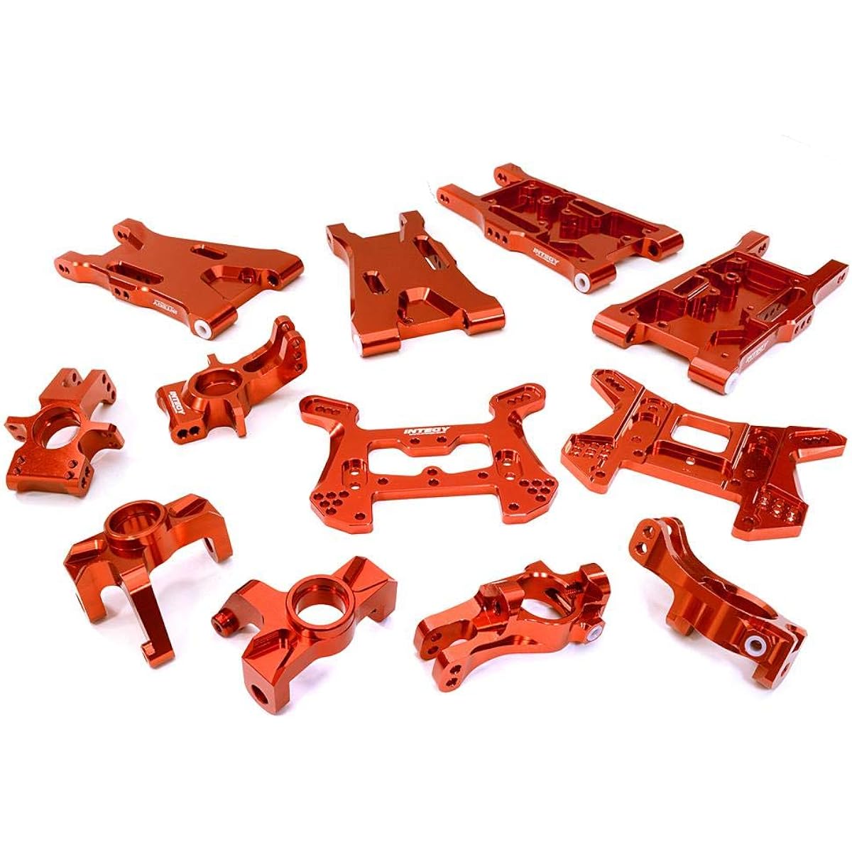 RC Model Premium CNC-Machined Aluminum Suspension Kit Designed for HPI 1/8 Apache C1 Flux