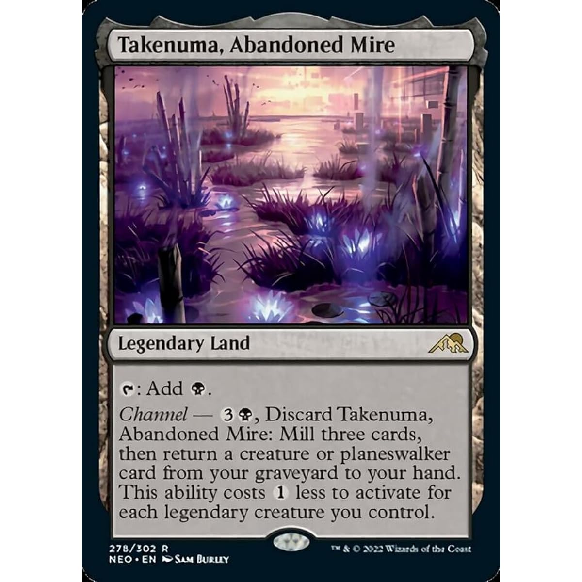 Magic: The Gathering - Takenuma, Abandoned Mia (278) - Foil - Kamikawa: Neon Dynasty