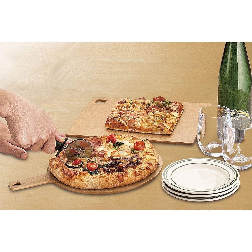 Endo Shoji Pizza Supplies Commercial Cutting Board 380 x 455 x 6mm Rectangle KS05-3 Wood Fiber GKT7803