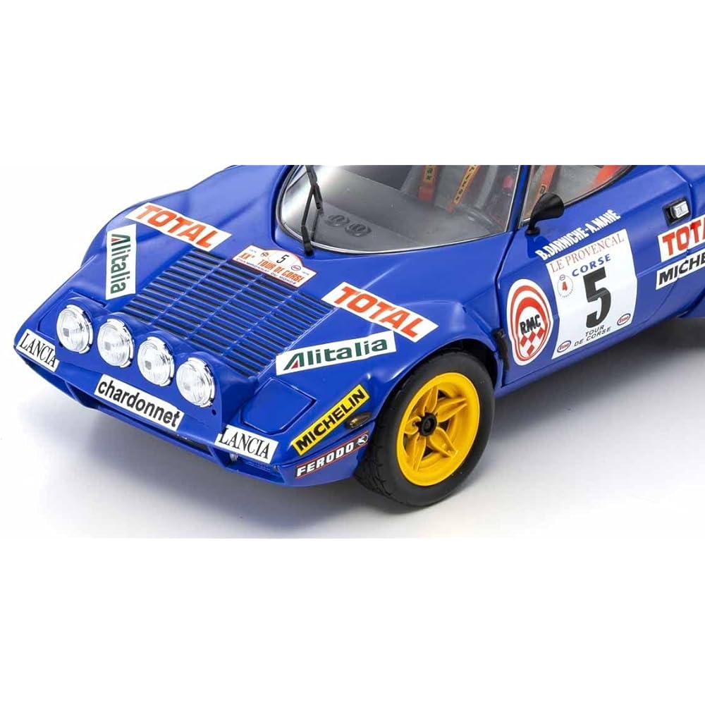 Kyosho Original 1/18 Lancia Stratos HF 1976 Tour de Corse #5 Completed Product KS08130C