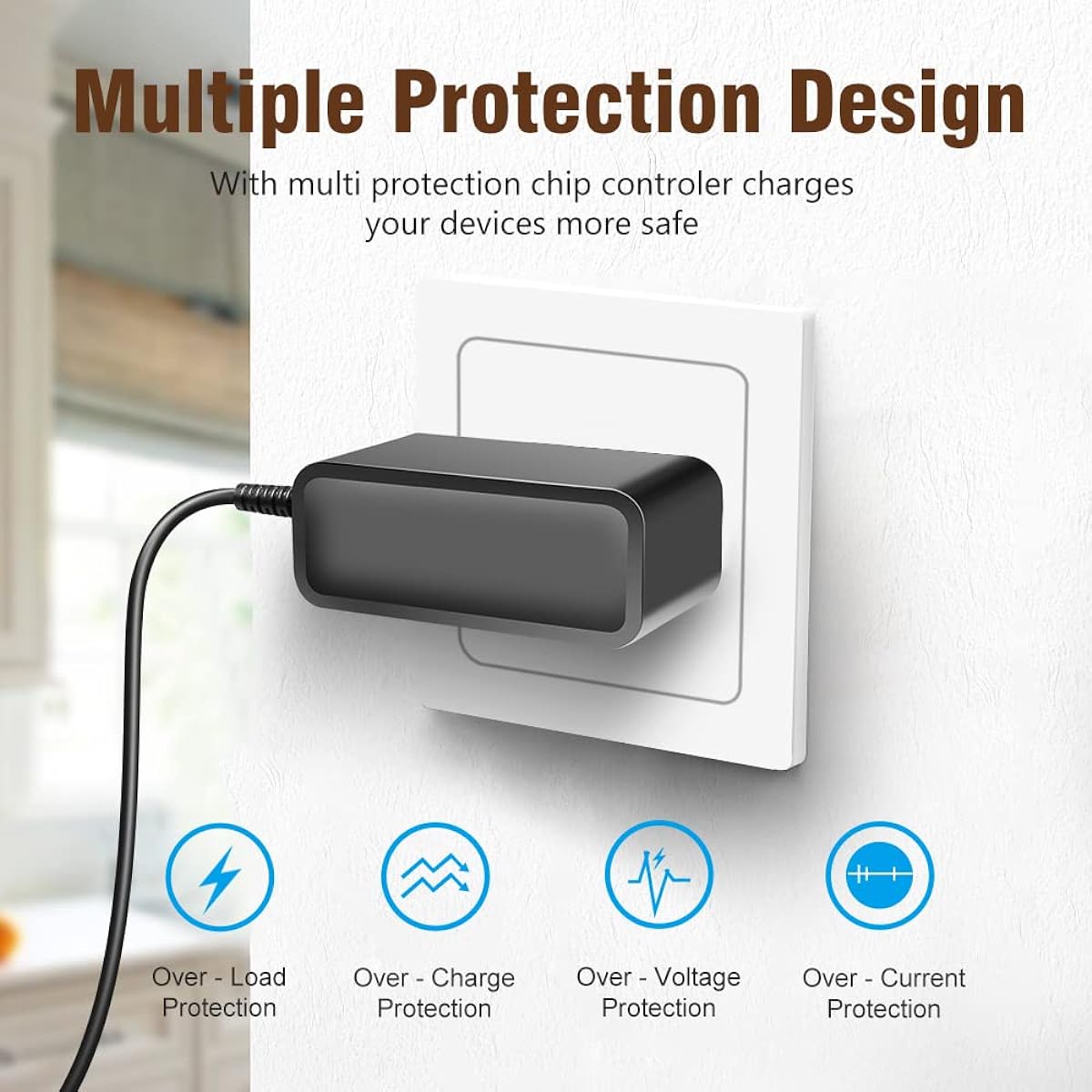 TAIFU 15V DC Power AC Wall Adapter for Litter-Robot II 2 Bubble Classic III 3 Open Air Power Supply Litter-Robot III Open Air LitterMaid LM680C LM980 P-70016 Self-Cleaning Toilet Box Power Cord