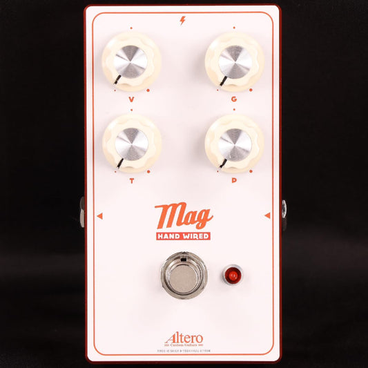 Altero Custom Guitars/Mag-Distortion- HAND WIRED Saturation Overdrive Booster