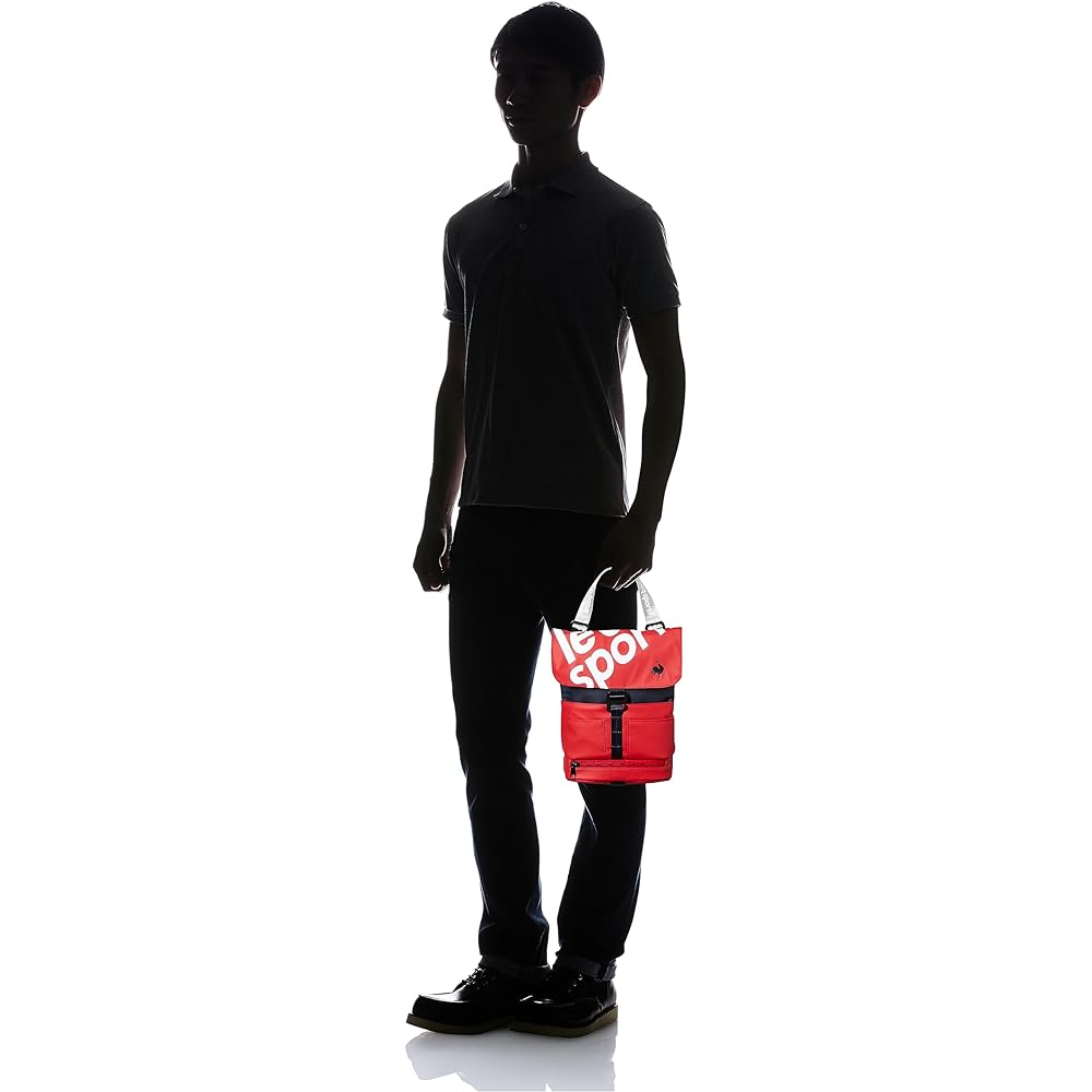 [Le Coq Sportif] Round Pouch, Accessory Storage, Cart Mounting Specifications, Golf QQBWJA45