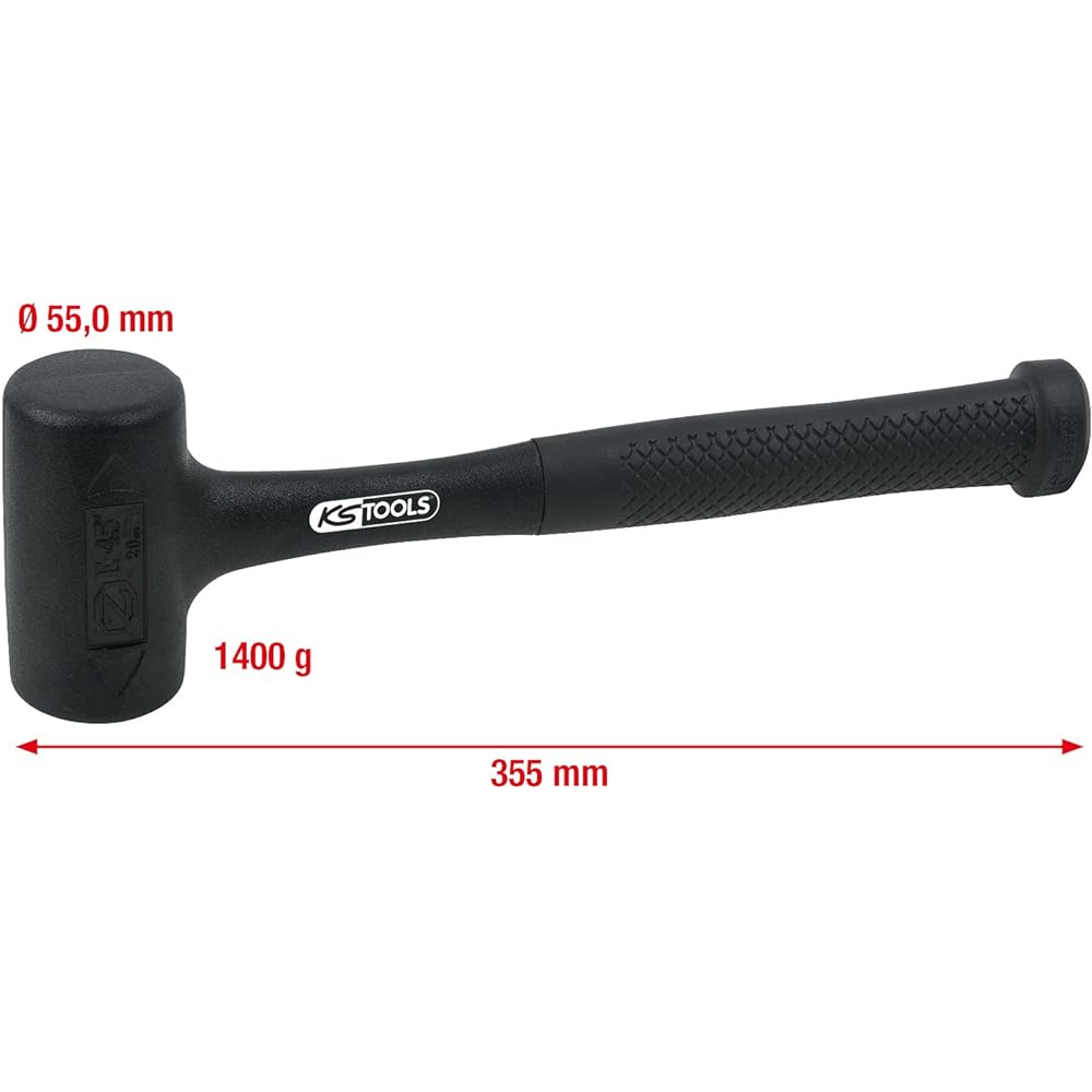 KS TOOLS Dead blow mallet, 1270g Dead blow mallet 1270g 140.5257