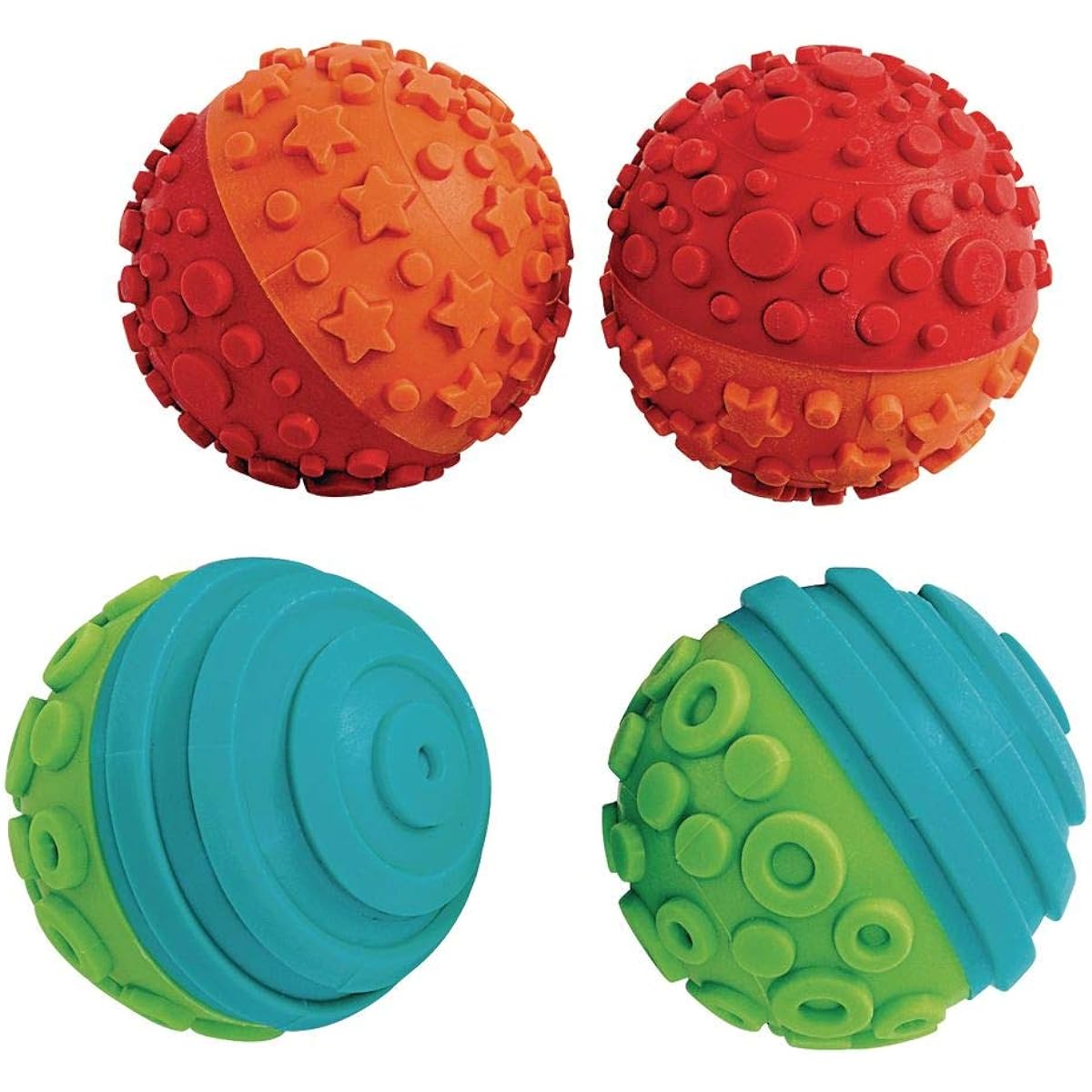 Mix & Match Sensory Dough Balls Set of 4 for Homeschoolers