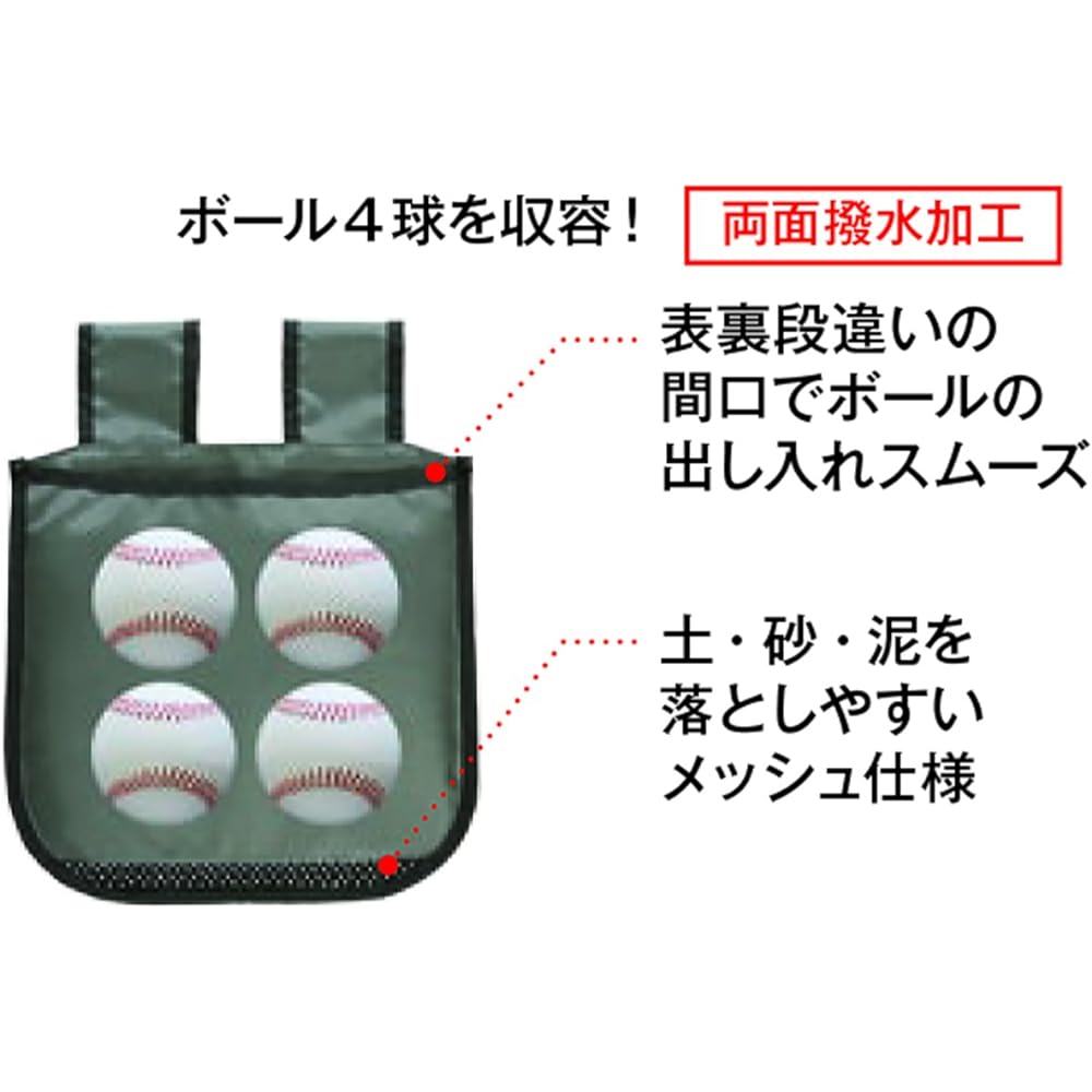 Ise Umpire Honpo Umpire Ball Back BX82-59