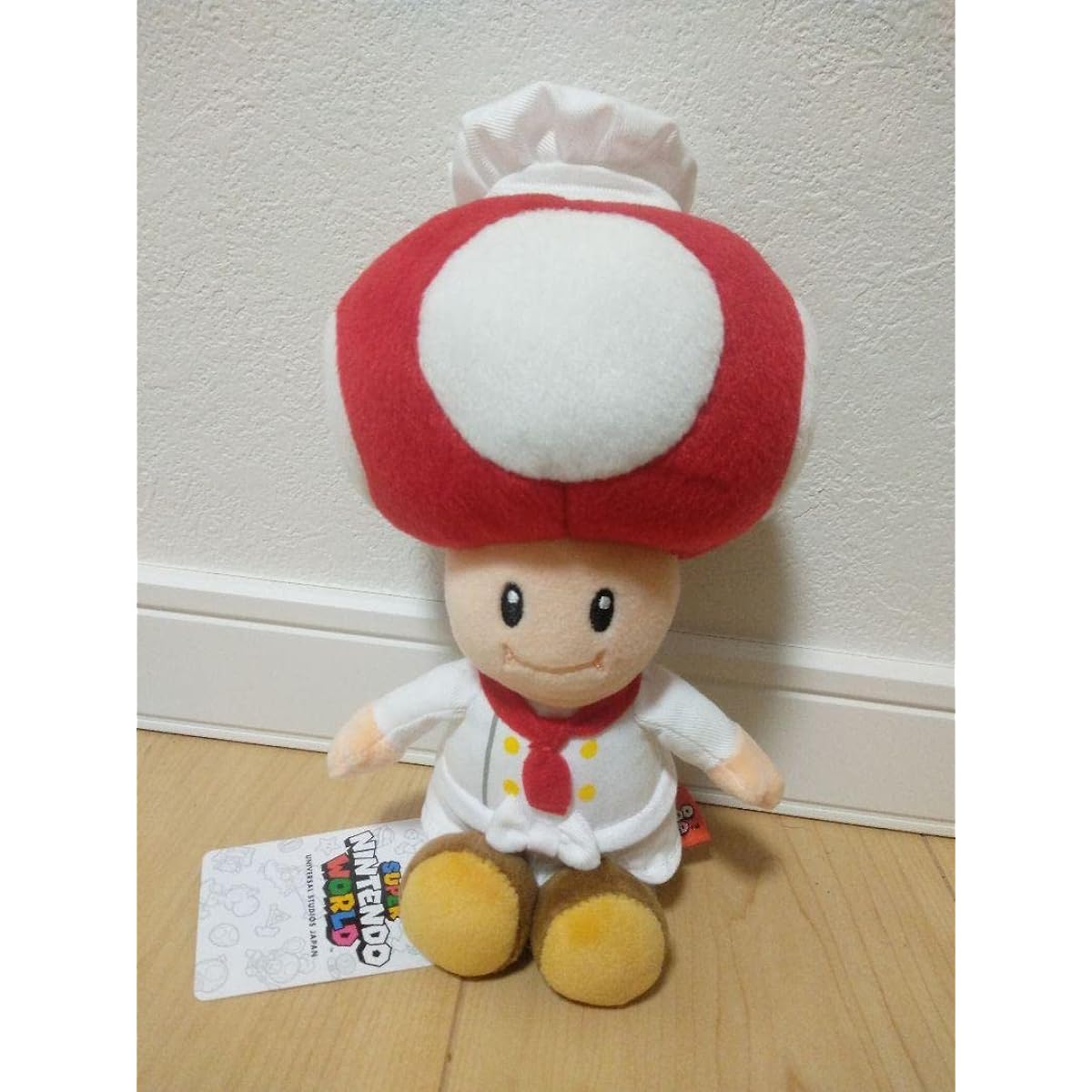 USJ Universal Mario Chef Toad Plush Toy Area Limited