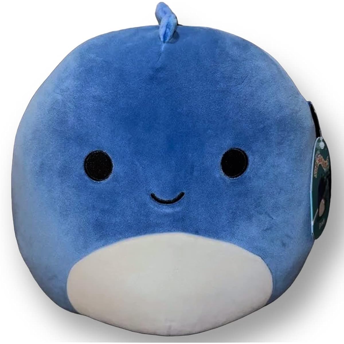 Squishmallows 11" Brody Blue Dinosaur White Belly Stuffed Prehistoric Squad Stuffed Animal