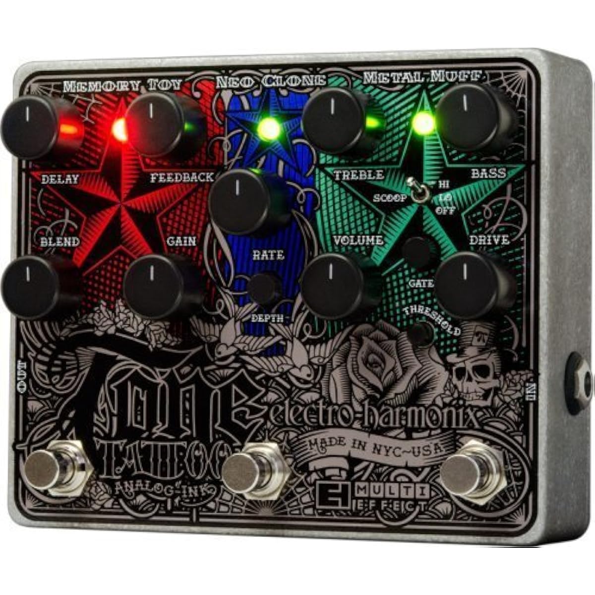 Electro Harmonix Tone Tattoo "Parallel Input Product"