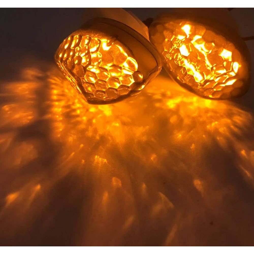 SAMDO Motorcycle LED Flush Mount Turn Signal Light Turn Signal Turning Lamp Smoke for Honda CBR600RR CBR1000RR CBR600F3 CBR600F4 CBR600 CBR929