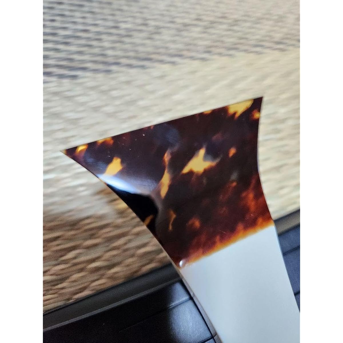 Tortoiseshell plectrum for Tsugaru shamisen