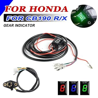 Digital Meter Display Honda CB190R CBF190R CB190X CBF190X CBF190 CB190 RX Motorcycle Accessories Gear Indicator Gear Position Sensor 1-5 Speed Indicator Meter Display