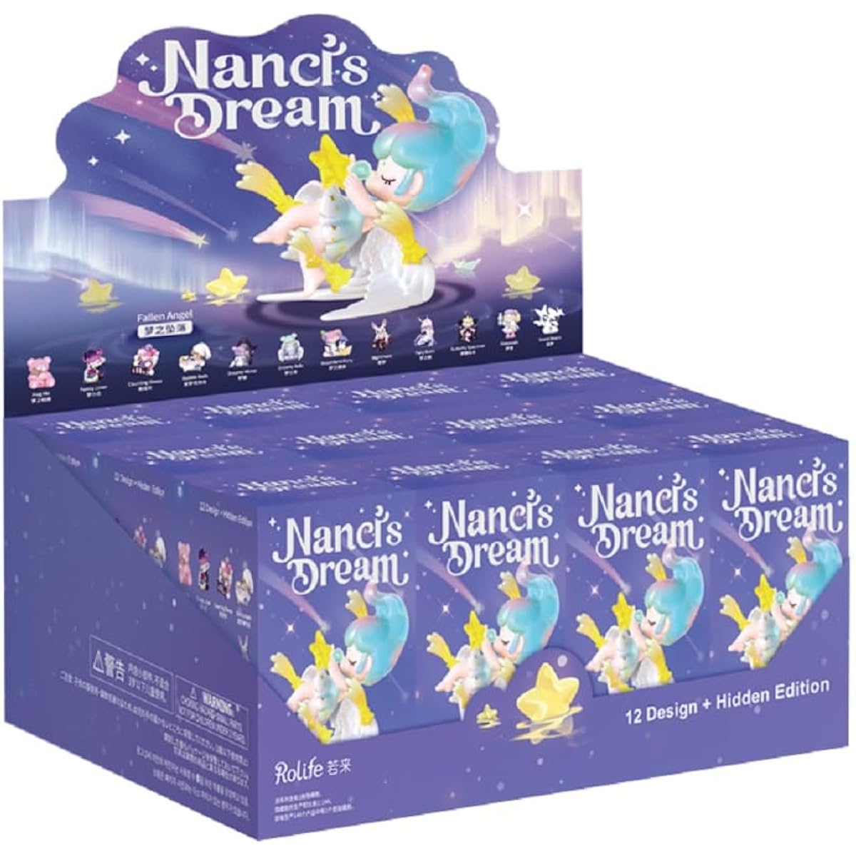 Rolife Nanci's dream series doll figure doll decoration collector Nancy's dream toy birthday gift [set of 12]