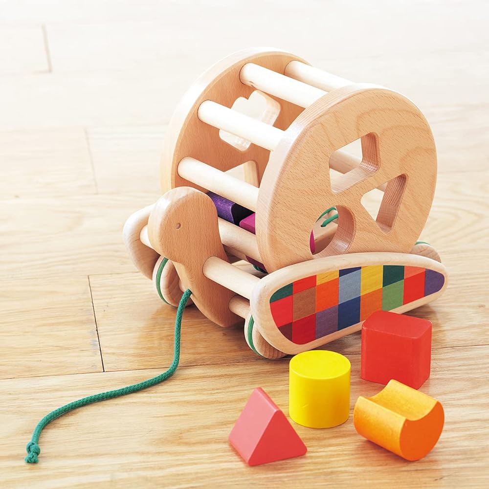 Bornelund Bayo (BAJO) Colorful Pull Toy Around 1 and a half years old BAJ37840