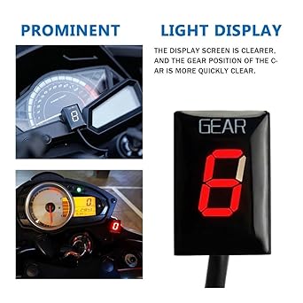 Digital Meter Display For Honda Shadow 750 VT750C VT 750C 2007-2014 2015 2016 2017 EFI Motorcycle Accessories Gear Display Indicator Digital Meter Indicator Meter Display