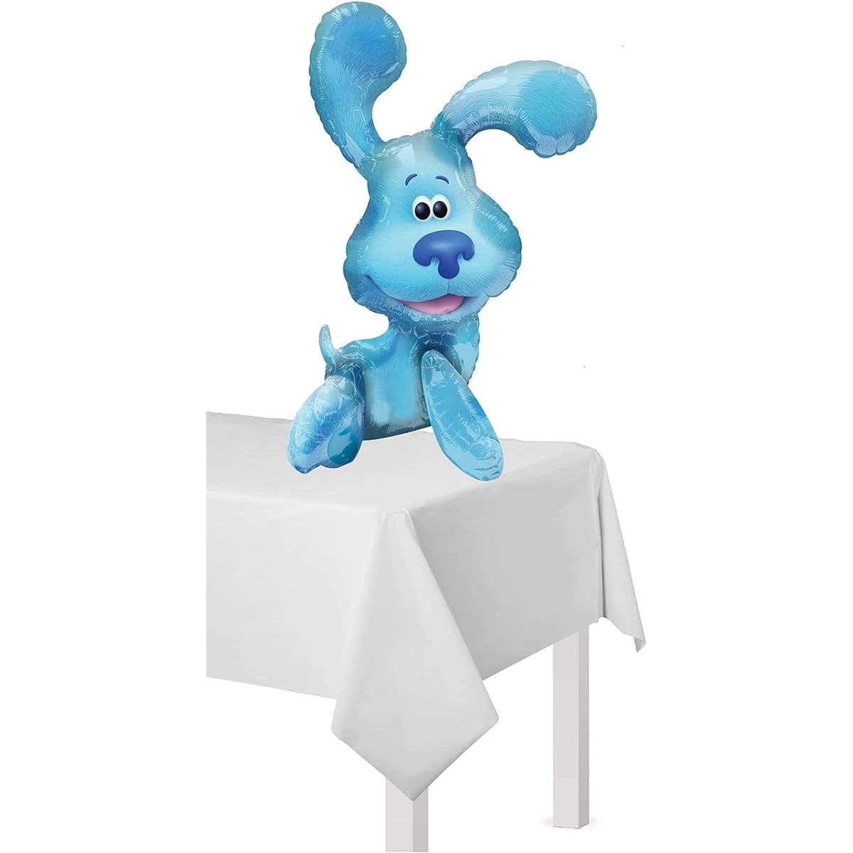 Blue's Clues 2nd Birthday Party Supplies Blue the Dog Table Topper Balloon Bouquet Decoration Pink Number 2