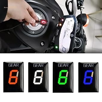 Speed Display Meter Gear Indicator CBR1100XX CB600S CBR150 VT125C CB1300SF Motorcycle Speed Display Meter Dropship Gear Indicator
