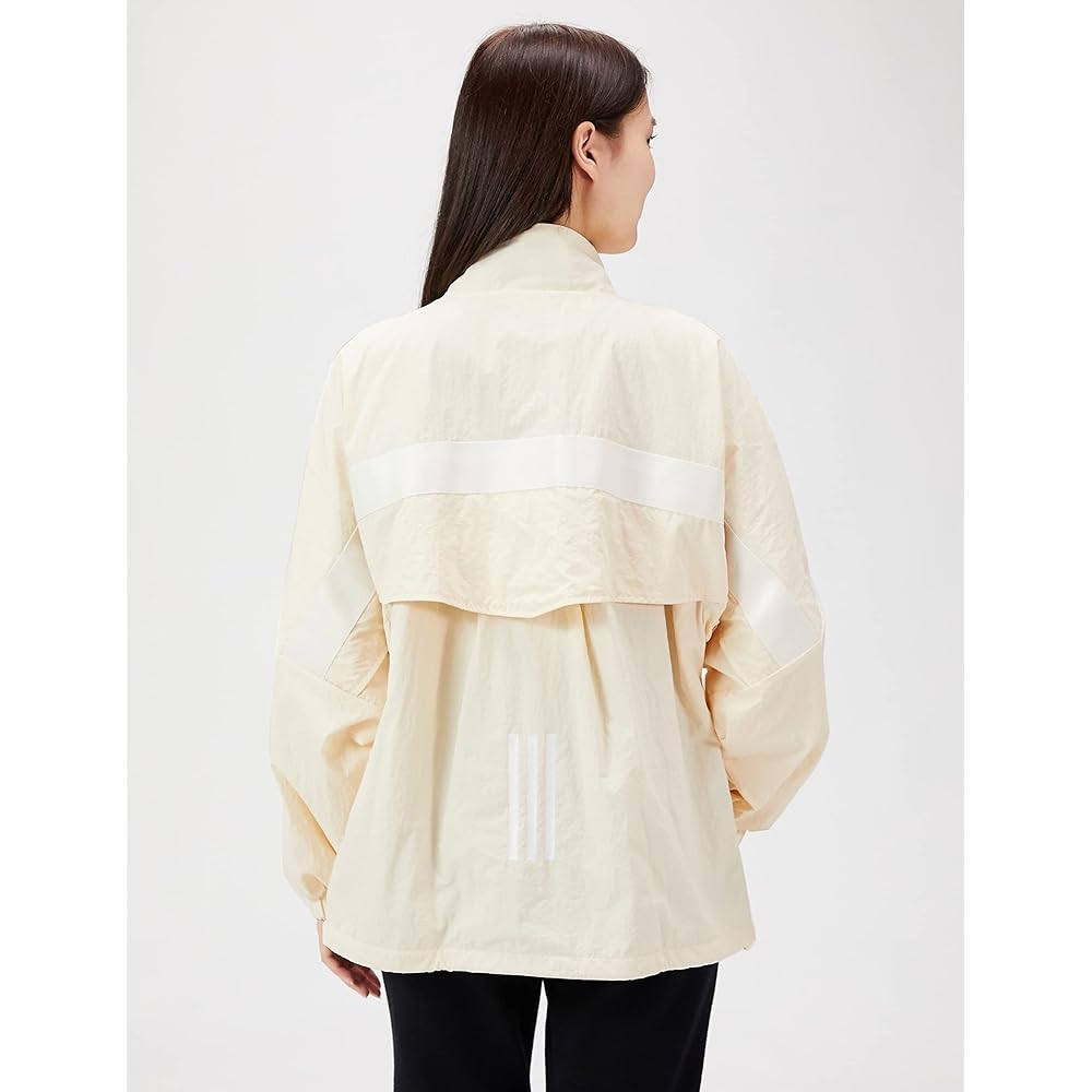 [Adidas] Jersey Top Warding Loose Fit Woven Jacket P1797 Women's