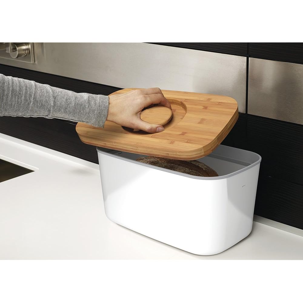 [Genuine] Joseph Joseph Bread Case Bread Case White 80044