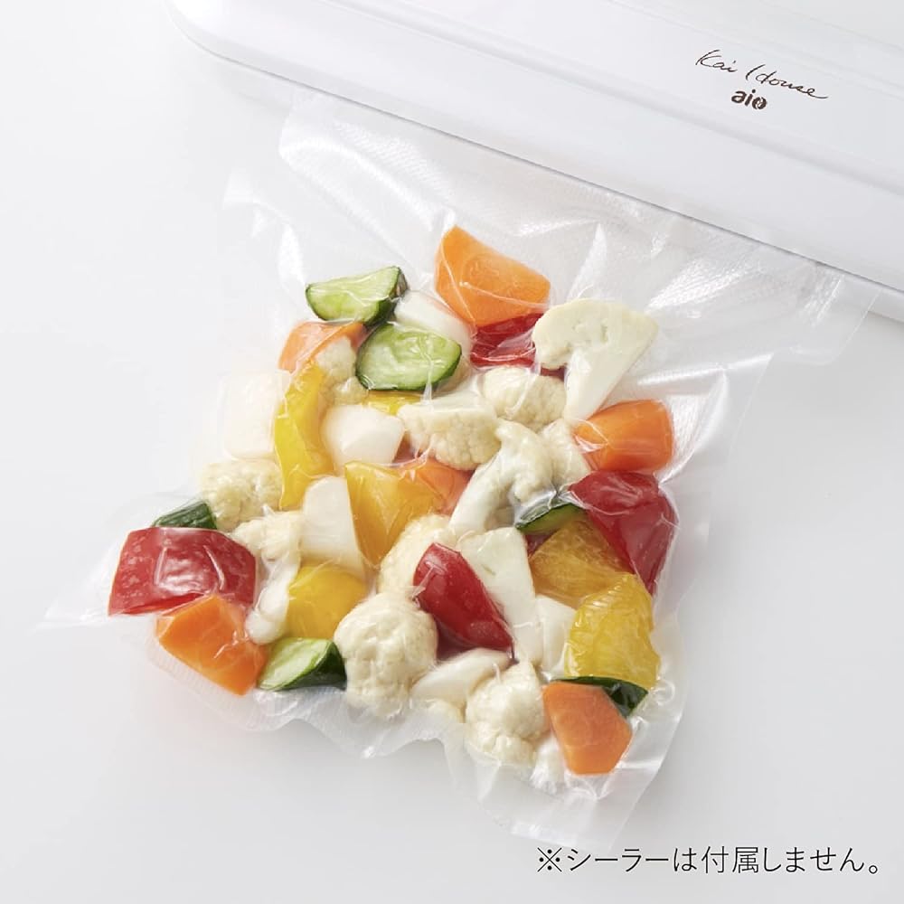 Kai House DK5133 Kai House AIO sousvide Low temperature cooker dedicated vacuum bag L size 100 pieces