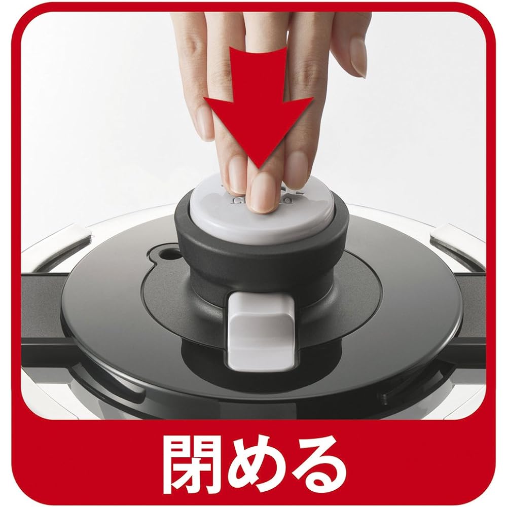 Tefal One Touch Open/Close Pressure Cooker Crypso Oasis 4L P4310433