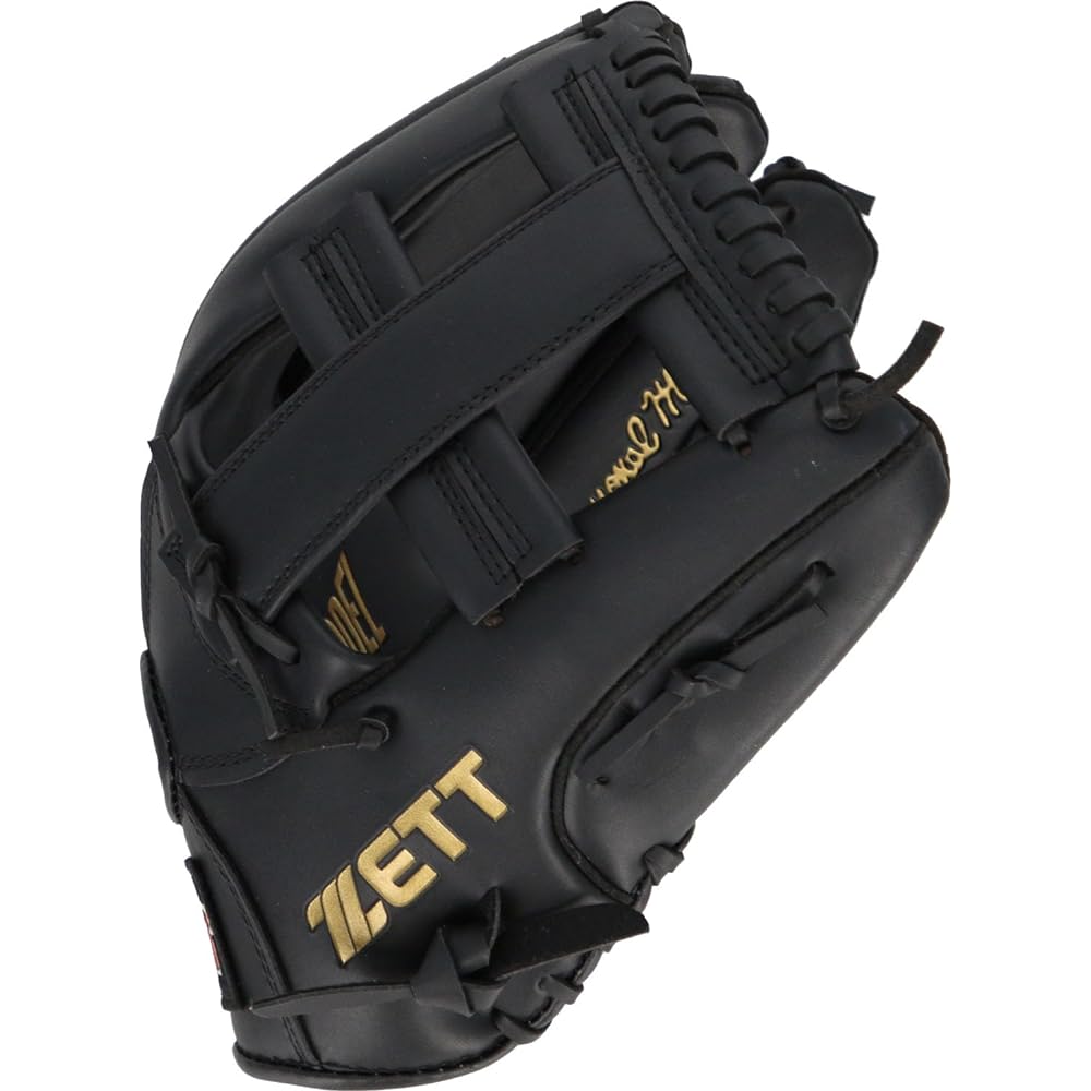 ZETT Catch Ball Gloves for Beginners with Shock Absorption Pad 12 Inches (Elementary School Students ~)