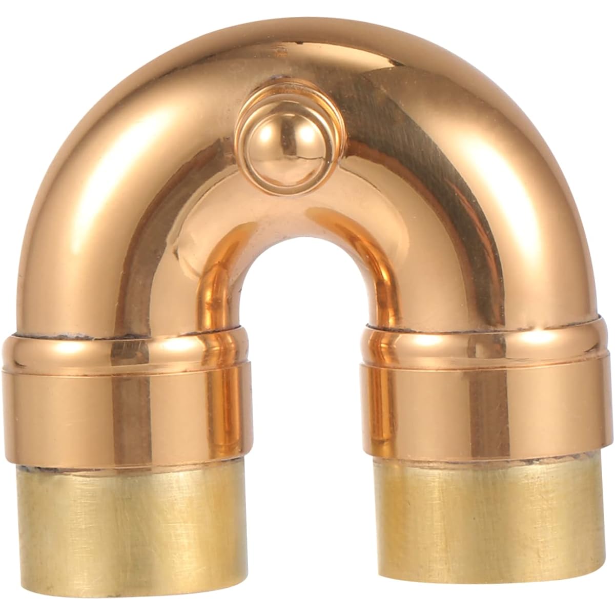 Toyvian Trumpet Muffler Trumpet Instrument Parts Musical Instrument Accessories Trumpet Parts Woodwind Accessories Trumpet Neck Goldendoodle Accessories Bend Neck Brass Small Components