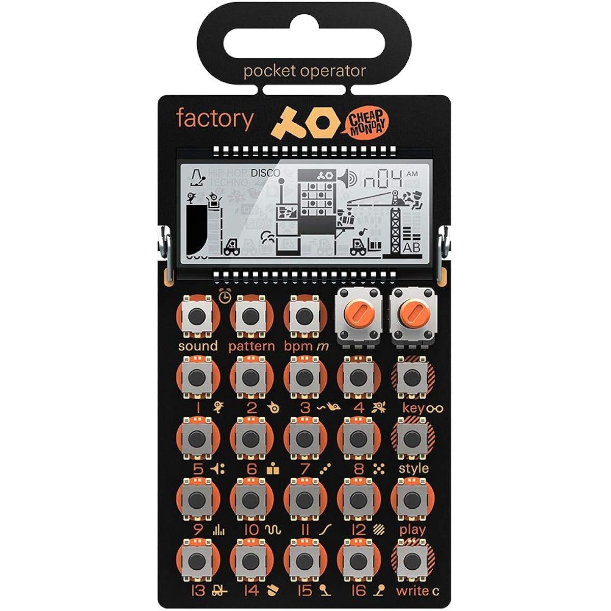TEENAGE ENGINEERING Synthesizer PO-16 factory