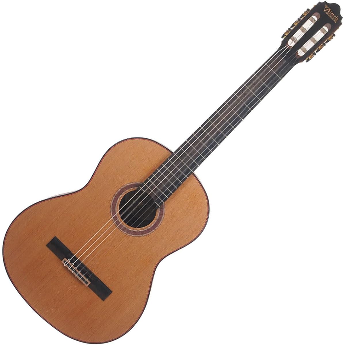 Valencia VC714 Classical Guitar Beginner 14-piece Set 4/4 Size 650mm Scale Cedar Veneer/Mahogany Valencia