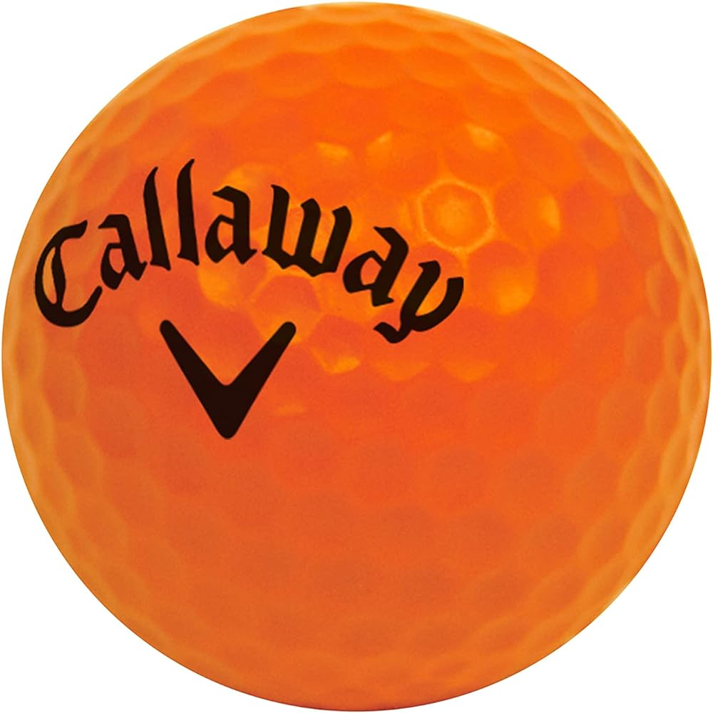 Callaway Practice Ball Callaway HX Practice Ball 18 Pack 070021500053 Orange
