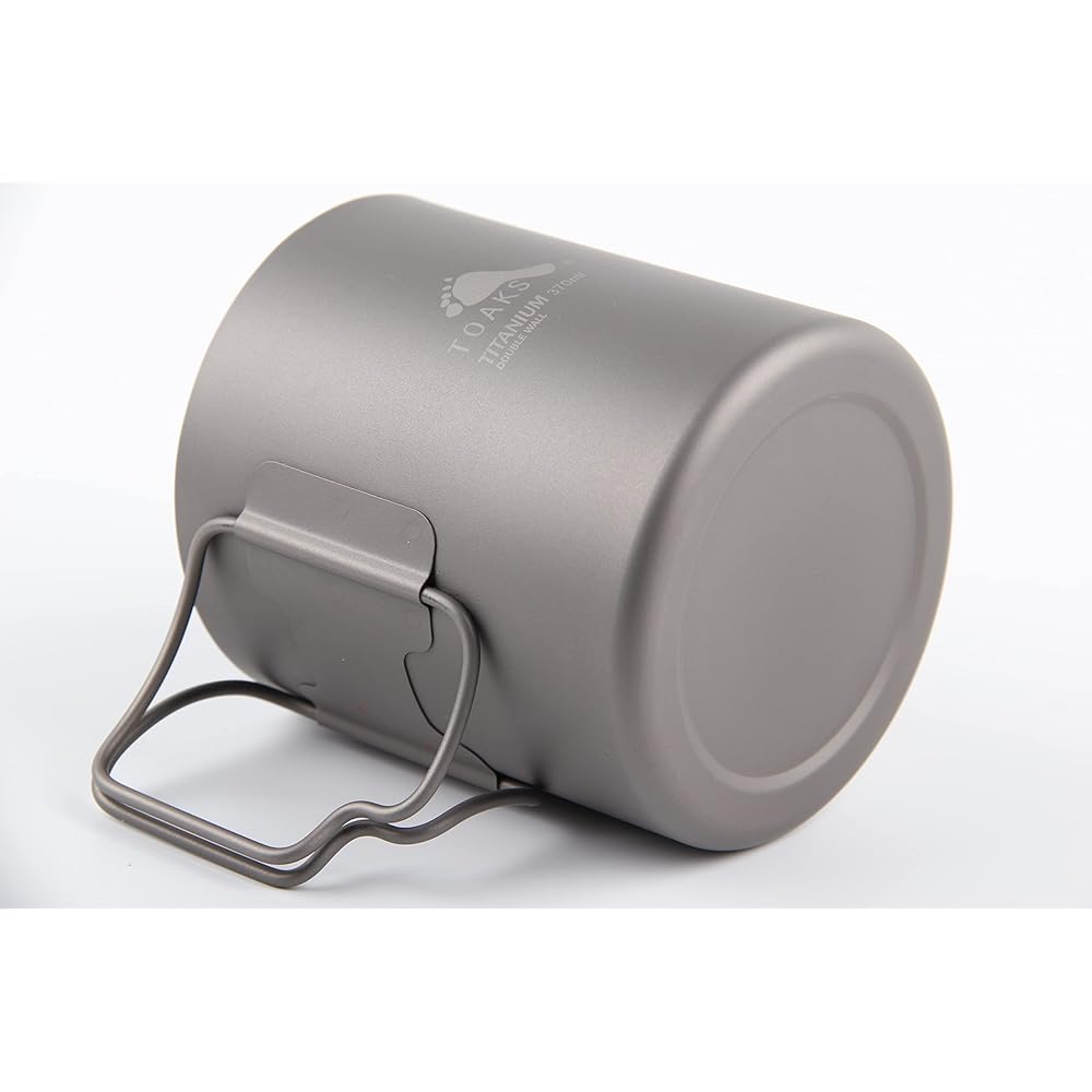 TOAKS Titanium 370ml 450ml Double Wall Cup (370ml)