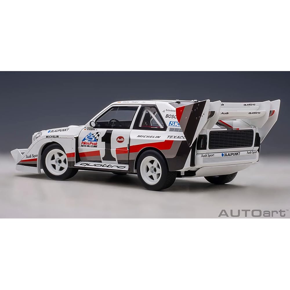 AUTOart 1/18 Audi Sport Quattro S1 1987#1 (Pikes Peak Winner/Walter Röhrl) Completed Product 88700