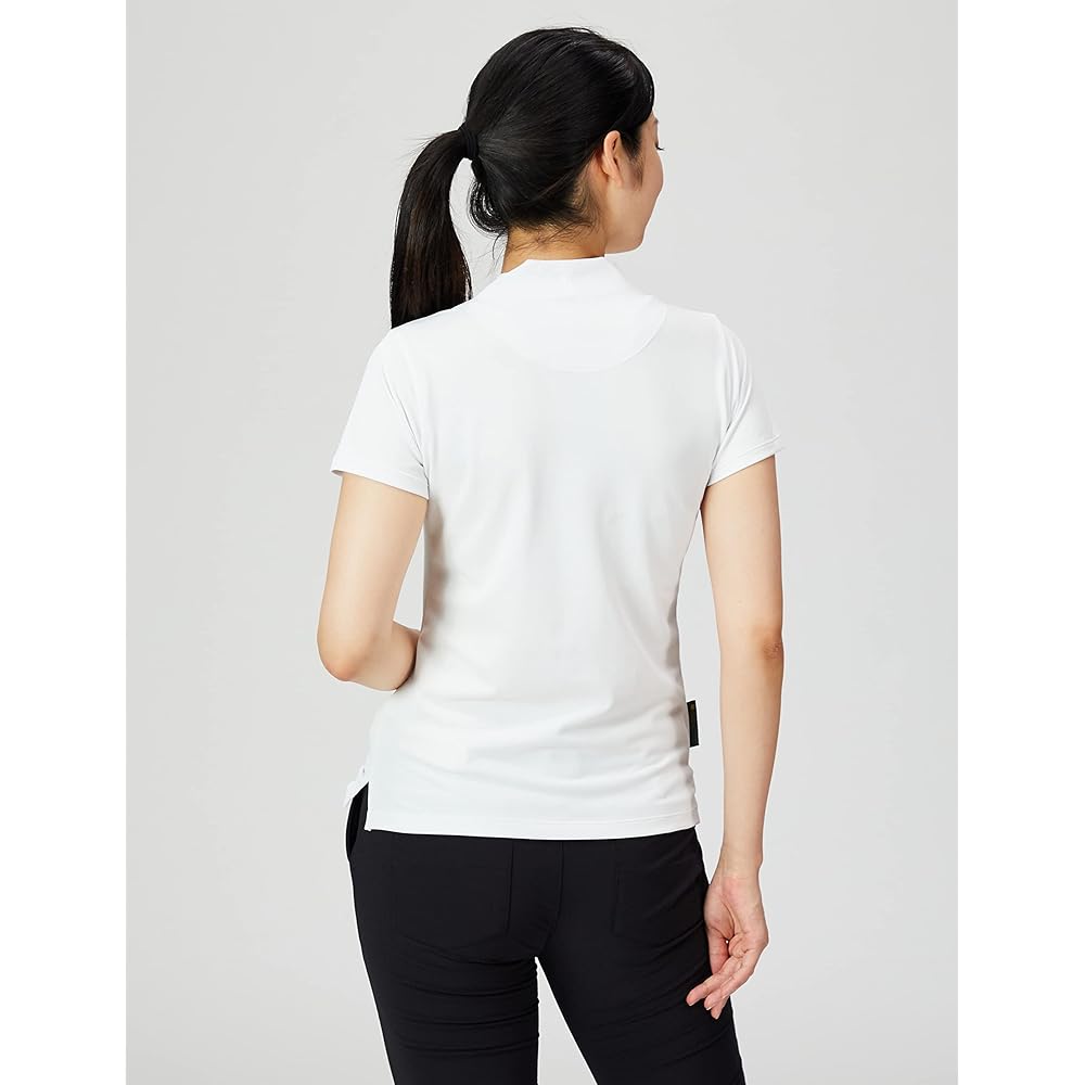 [Le Coq Sportif] 22 Fall/Winter Model Golf Short Sleeve Shirt Mock Neck Sweat Absorbent Quick Drying Stretch UPF50 Women's