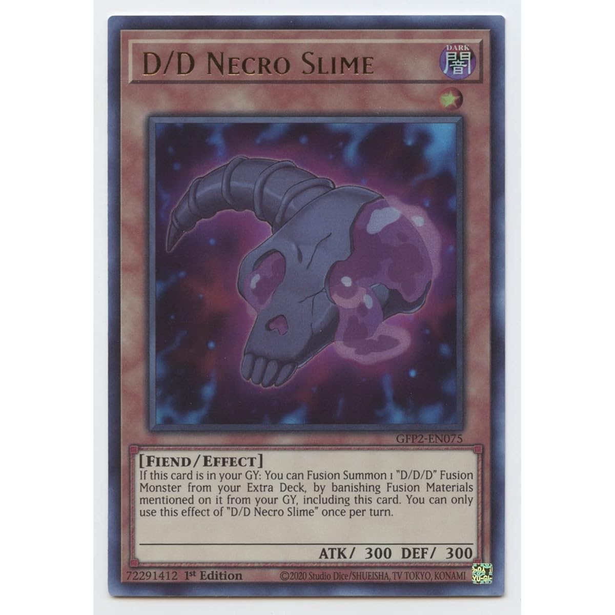 D/D Necro Slime - GFP2-EN075 - Ultra Rare - 1st Edition