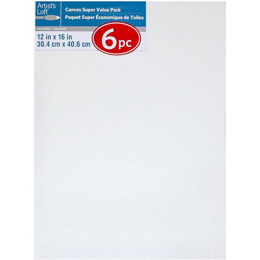 Artist's Loft Necessities Super Value Canvas (12" x 16")