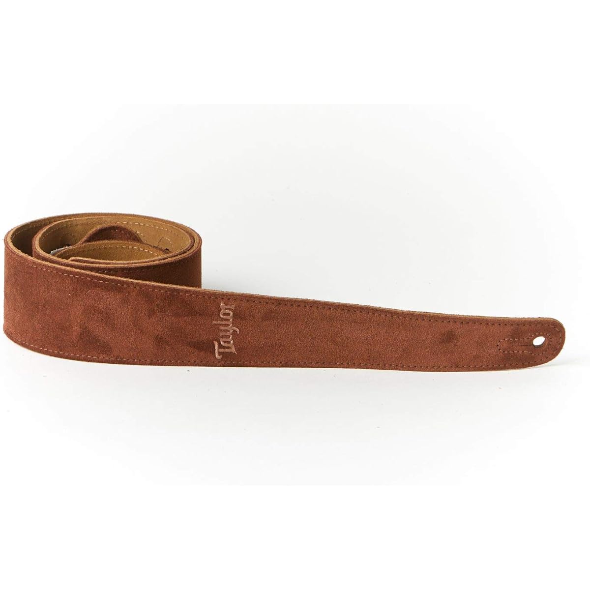 [Parallel Import] Taylor Guitars Chocolate Suede Logo Guitar Strap