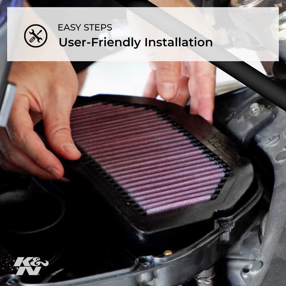 K&N Replacement Filter FZ1(06-15), FZ1 FAZER(06-15), FZ1S(06-08), FZ1N(06-08), FZ8(10-15) YA-1006