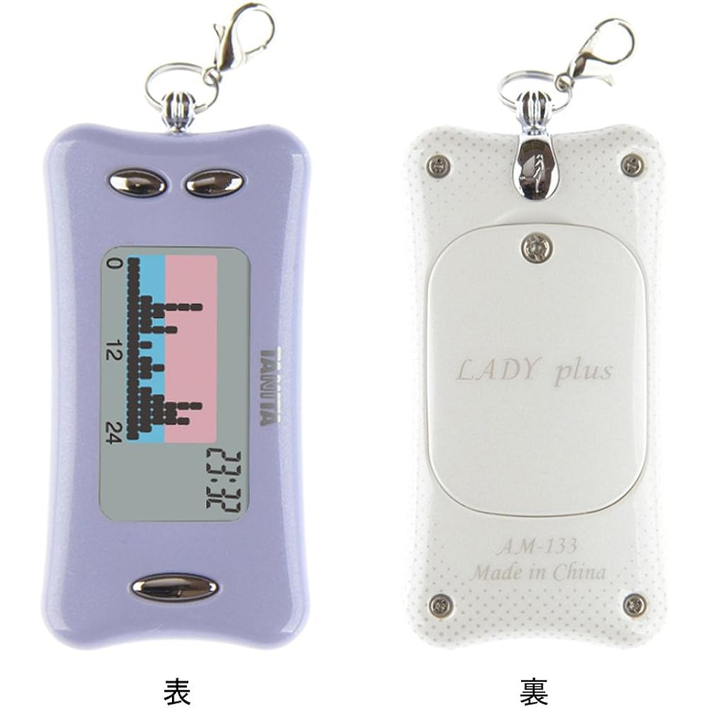 TANITA Activity Meter Calorhythm LADY plus Lilac x White AM-133-PP