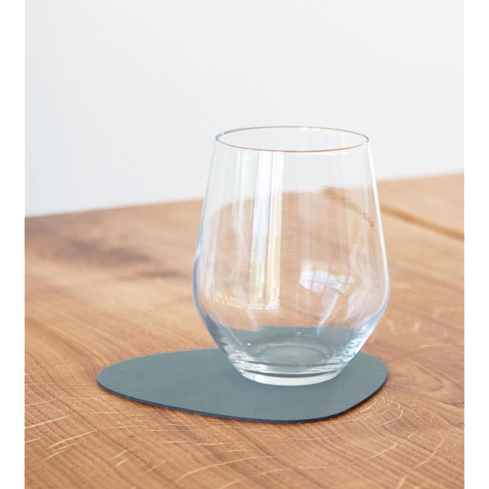 LINDDNA Coaster Glass Mat Curve Nupo Nature 8P 982493-CN