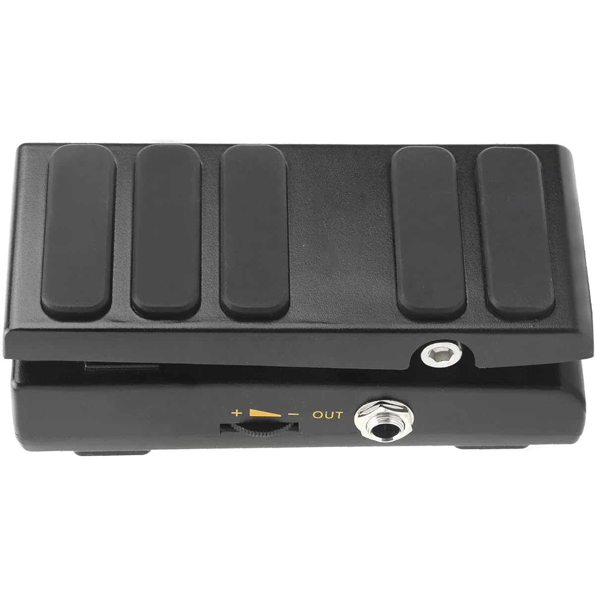 Walfront Wah Wah Pedal 2-in-1 Volume Effect Pedal Multi-Mode WAH Pedal and Volume Pedal Guitar Parts Musical Instrument Accessories (Black) Musical Instrument Accessories Effects