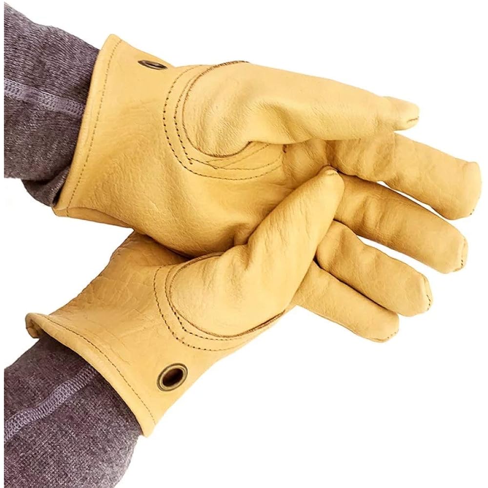 FIREBOX Leather Gloves [Japanese Genuine Product] Outdoor Camping BBQ Bushcraft Barbecue