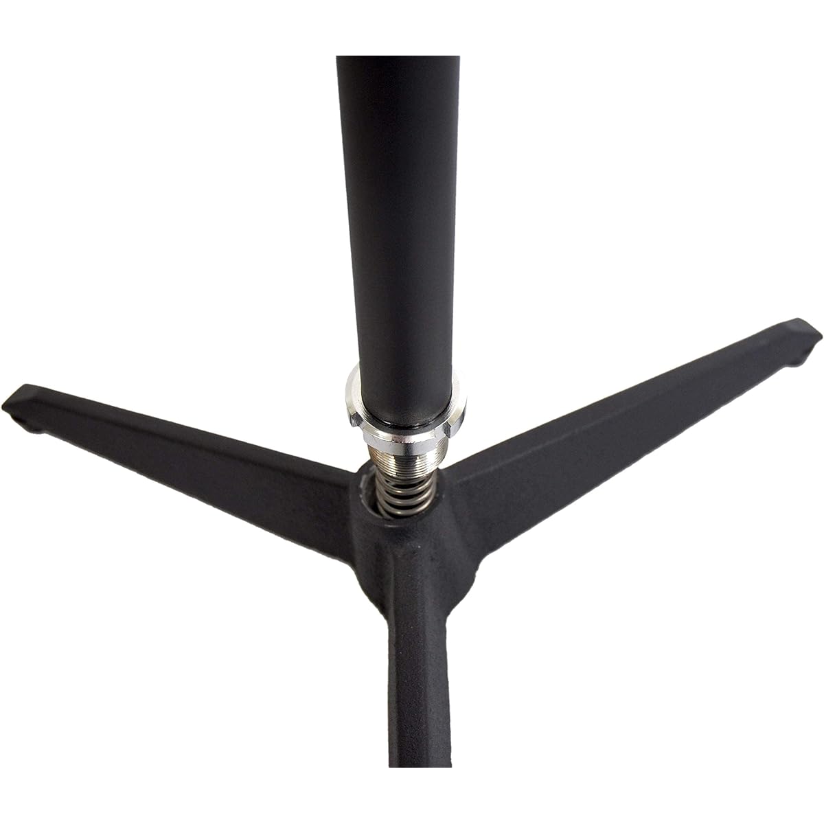 Cosmo M・S Techno Fixed Leg Music Stand (With Holes/Single) Black Steel F60CHS